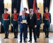 18 апреля в Московском парламентском центре состоялась церемония вручения наград Московской городской Думы работникам КСП Москвы